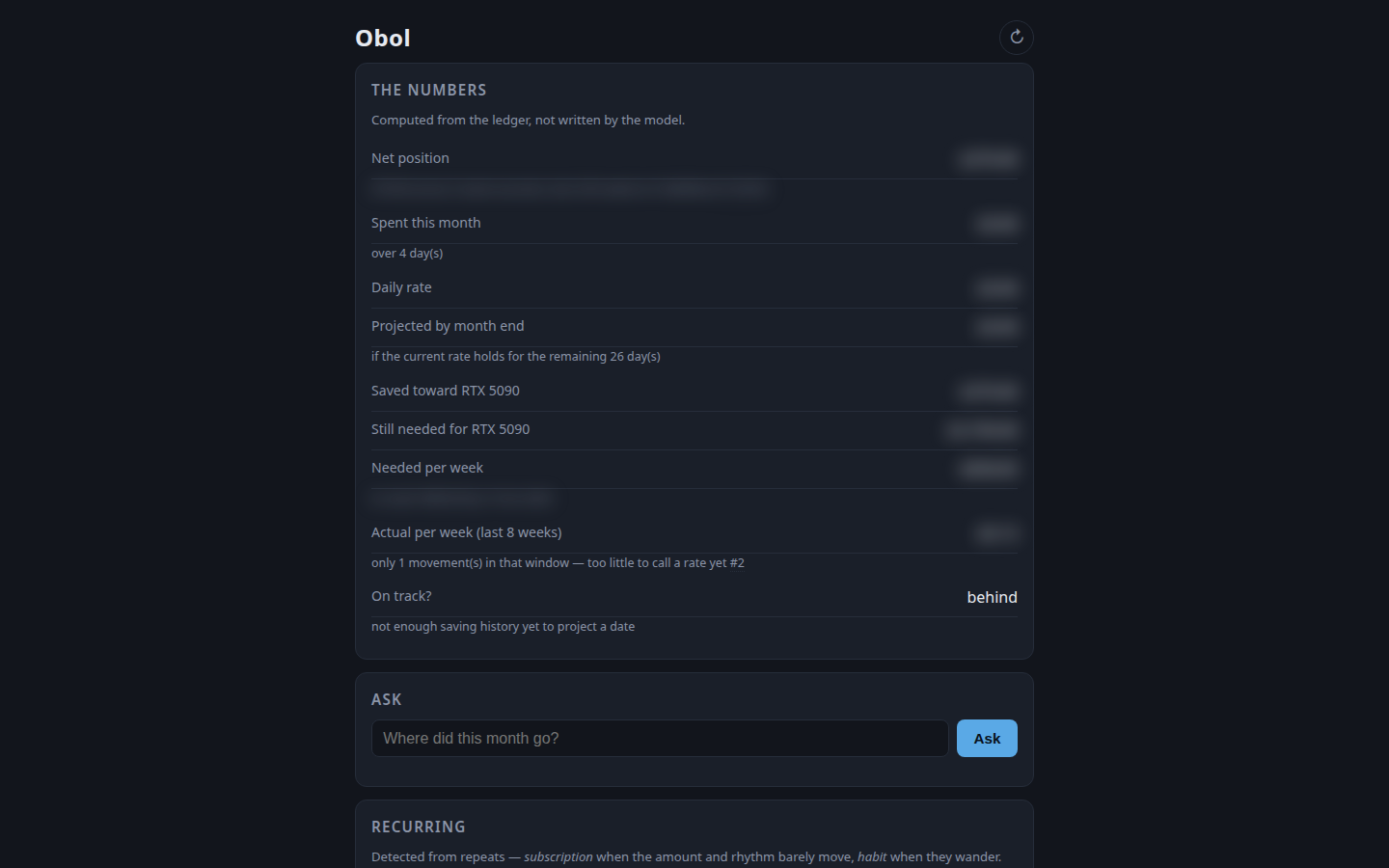 Obol screenshot